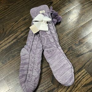 Ugg fleece lined cozy socks